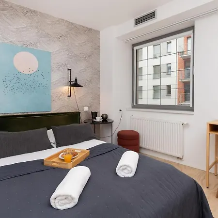 Stylish Studio In Modern Design - Tartaczna 2 By Rent Like * Гданьск