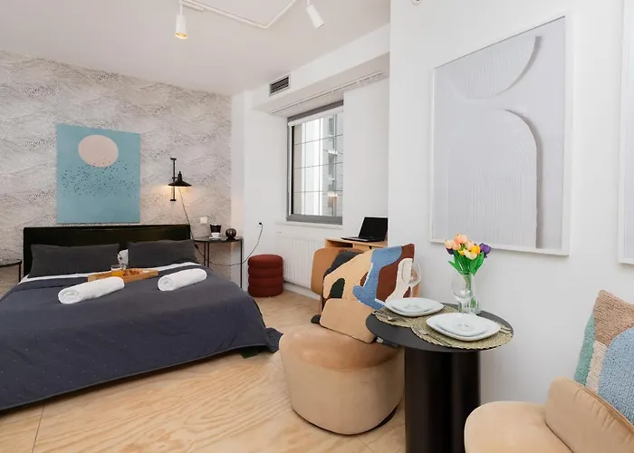 Stylish Studio In Modern Design - Tartaczna 2 By Rent Like דירה *