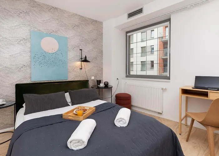 Stylish Studio In Modern Design - Tartaczna 2 By Rent Like * גדנסק