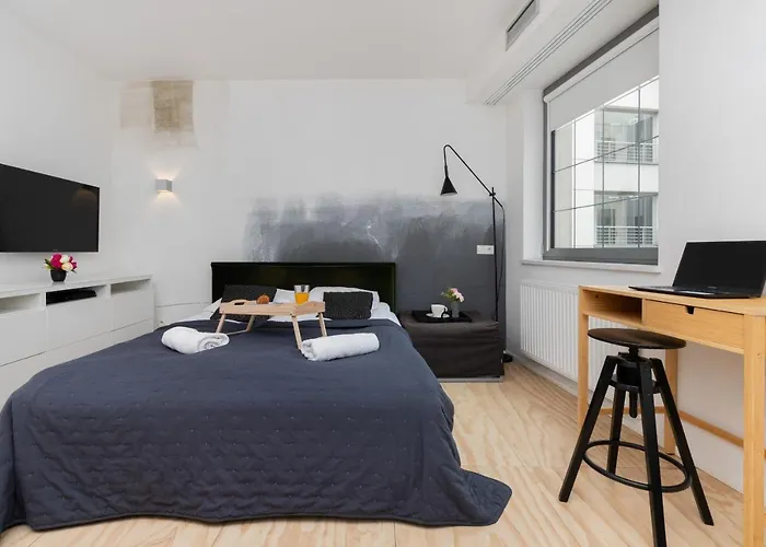 Stylish Studio In Modern Design - Tartaczna 2 By Rent Like דירה גדנסק
